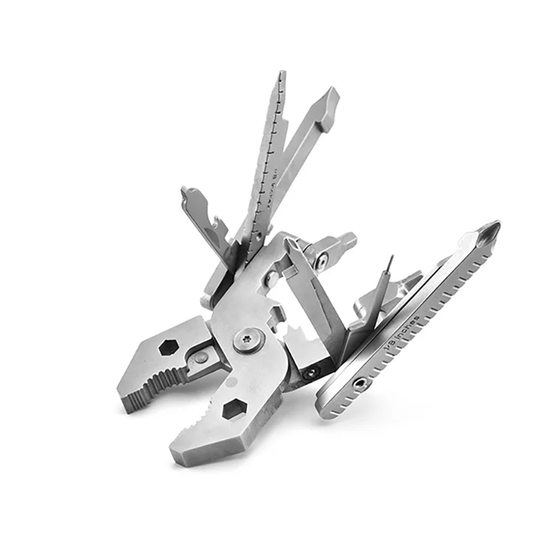 

25 In 1 Stainless Steel Folding Multi-tools Portable Pocket Pliers Screwdriver Outdoor EDC Multi-function Tooth Plier Tools