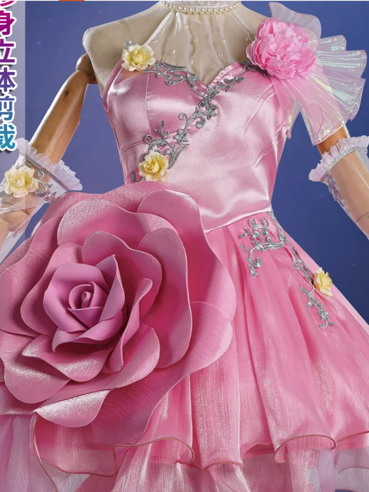 Косплей-платье Маргарета Zelle персонаж игры V-образный аниме милый розовый костюм