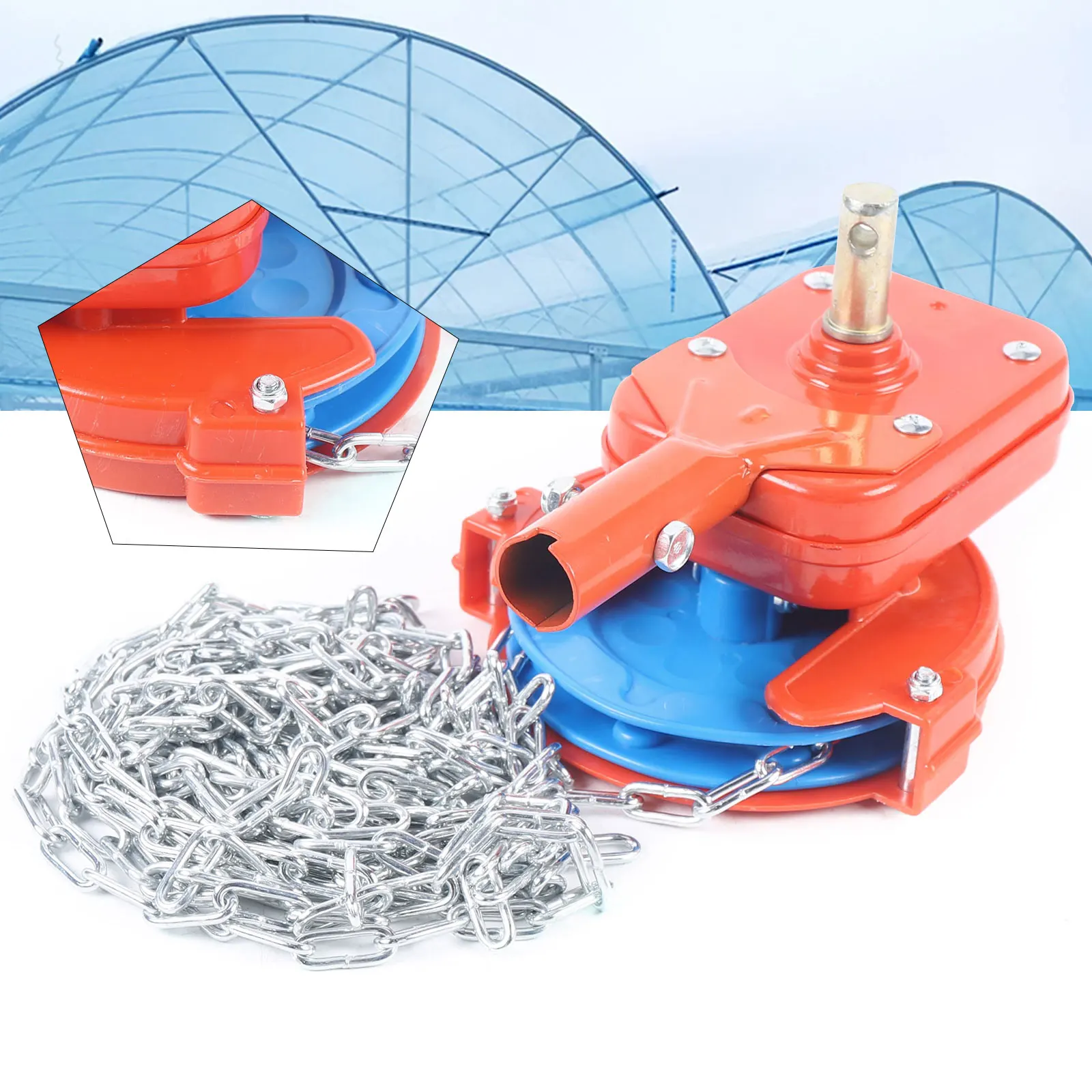 "Agricultural Manual Film Rolling Device Side Top Film Rolling Machine