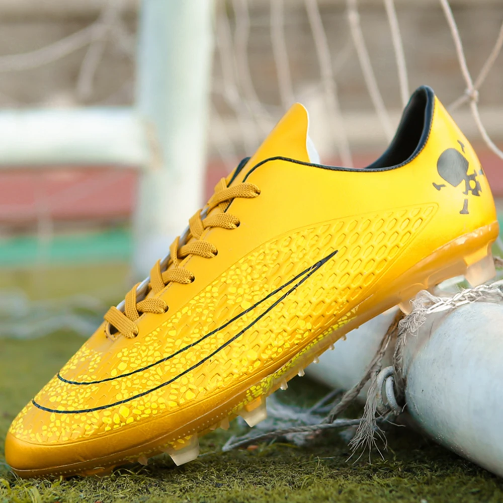 Футбольные бутсы тренировочные AG Мужские футбольные туфли с Роналду роскошная