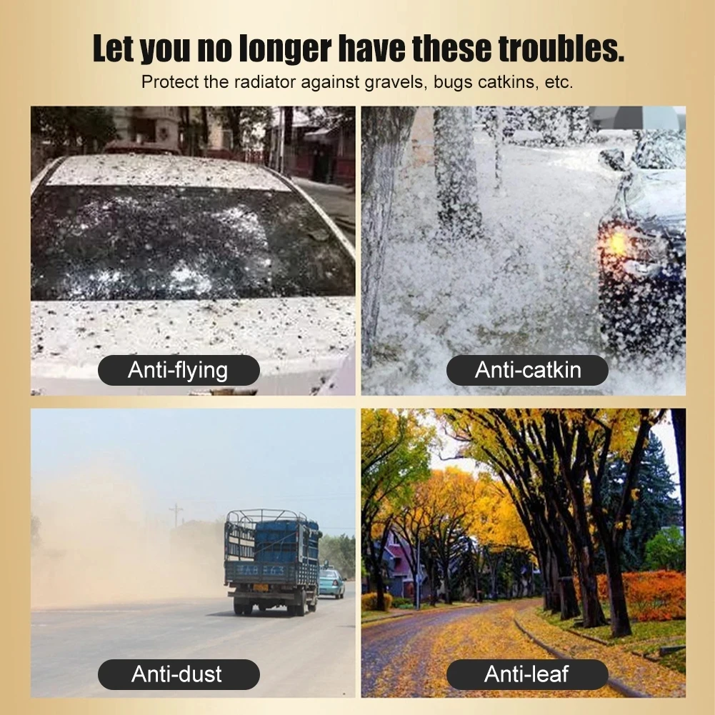 Универсальный автомобильный конденсатор против насекомых защитная сетка экран
