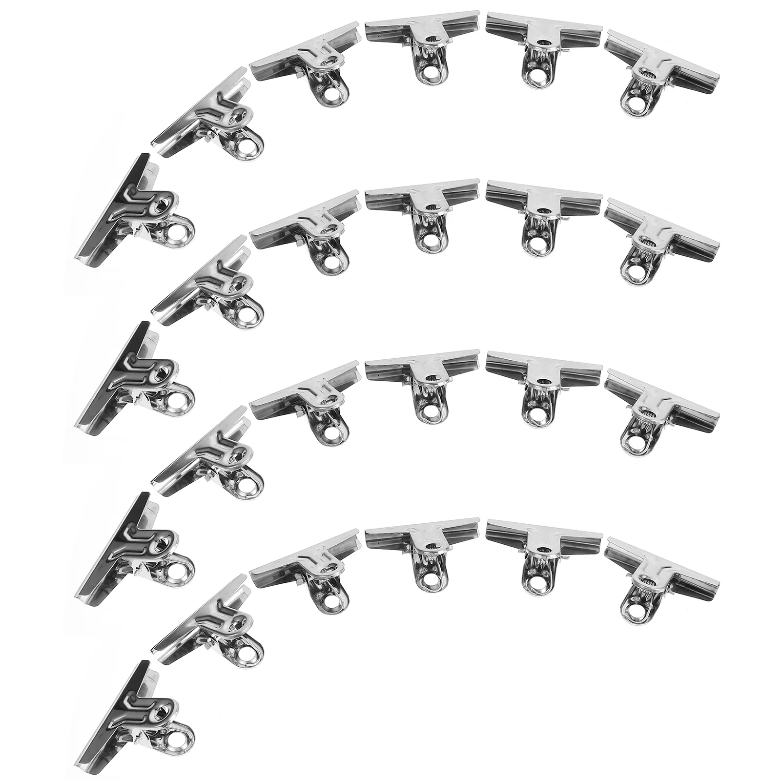 

25 шт., металлический бумажник из нержавеющей стали