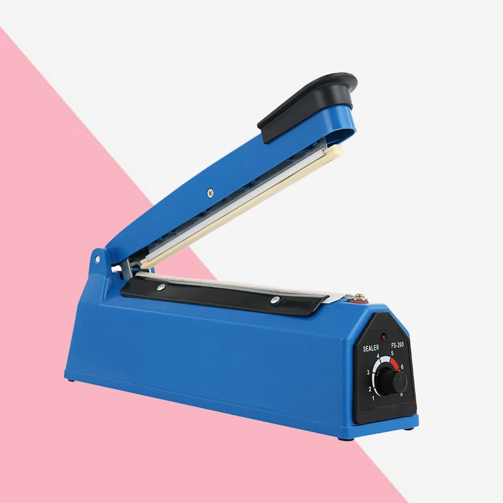 

Impulse Manual Hand Sealer Heat Sealing Machine for Food Preservation Vaccum Packing(US Plug)