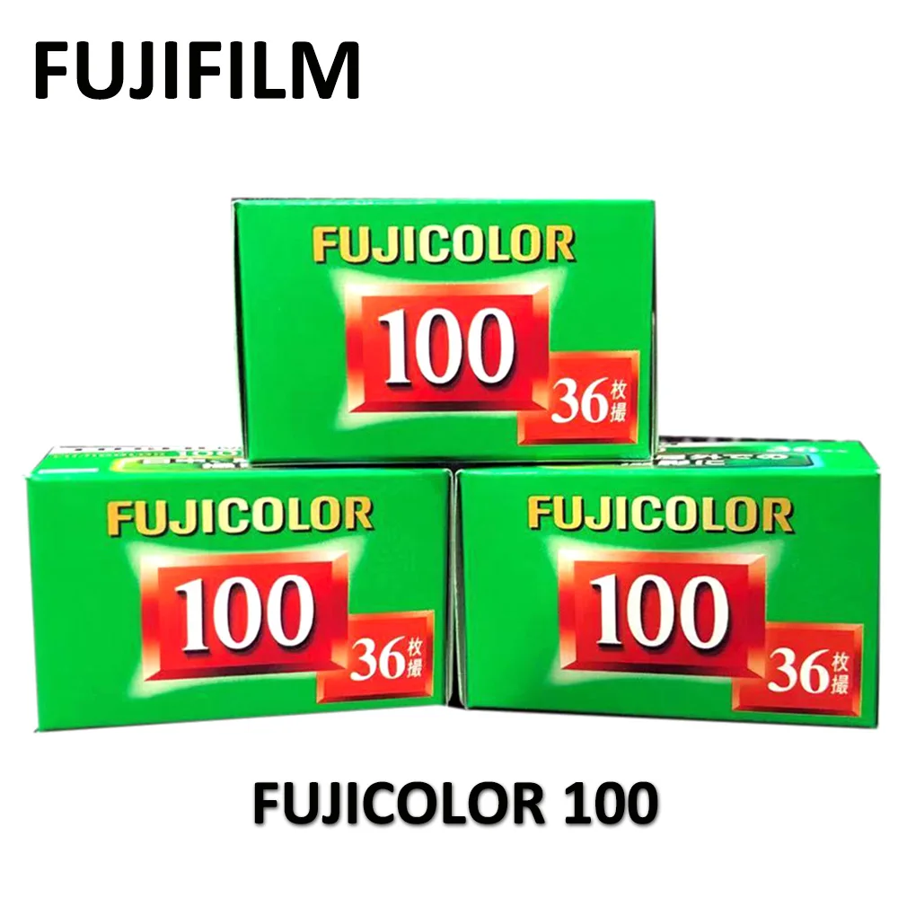 3Rolls Fujicolor C100 135 Color Negative Film Fujifilm 100 for 135 Format Camera ISO 100  36 Exposure/Roll
