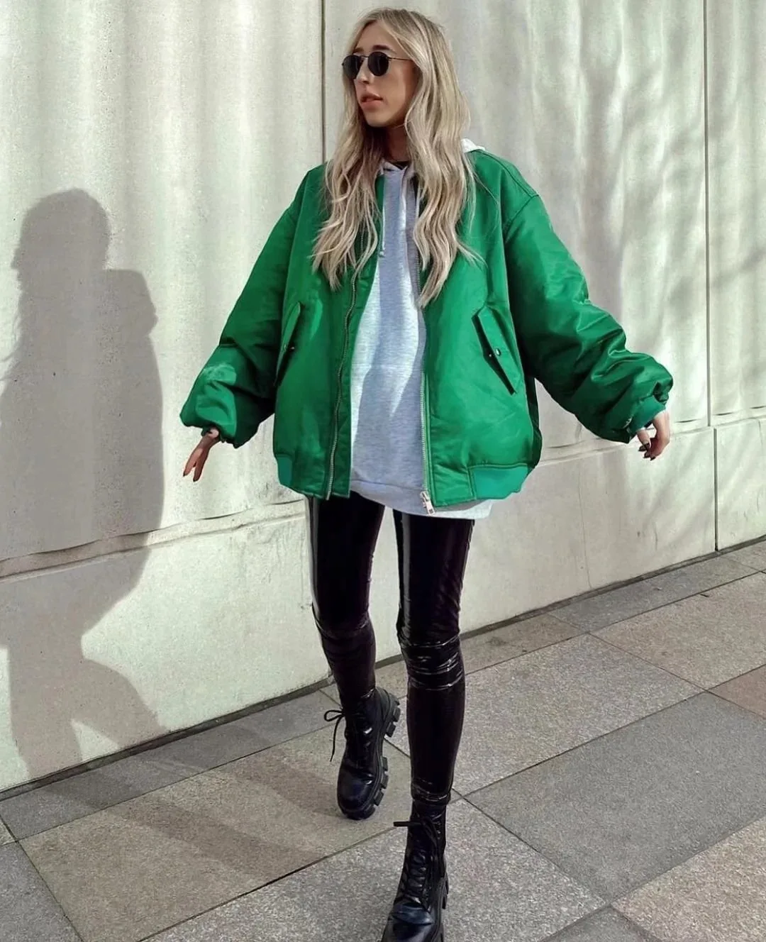 

2022 Autumn winter Fashion Chic Warm Parka Outwear Women Casual Solid Pocket Bomber Jacket Female Loose Commuter Cotton Coat