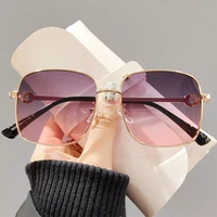2022 fashion square sunglasses women luxury uv400 shades for glasses sunshades vasos decorativos luxe lunette de soleil femme