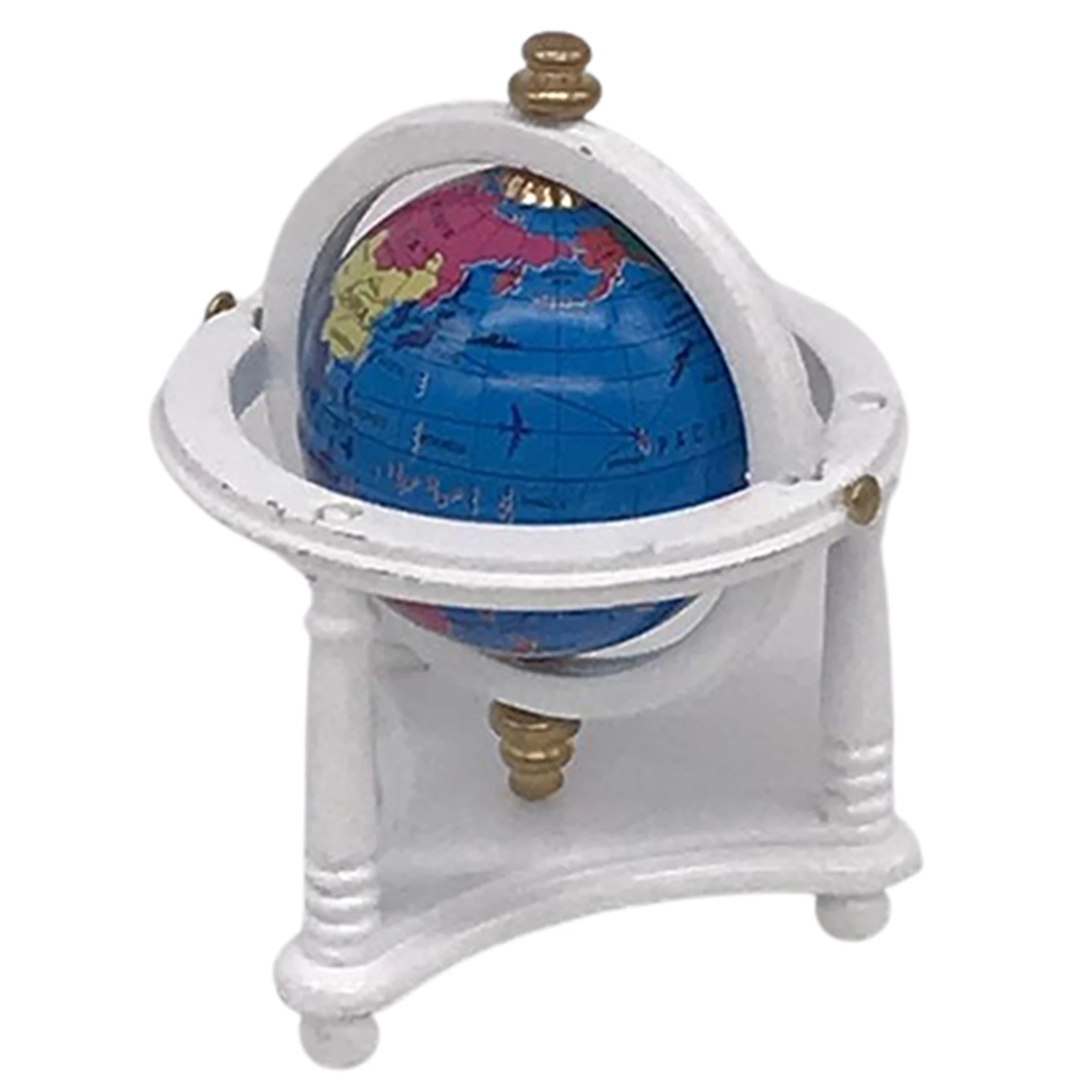 

Кукольный домик земной шар 1/12 кукольный домик земной шар-домик для гостиной Украшение Мебель модели игрушки подарки Белый