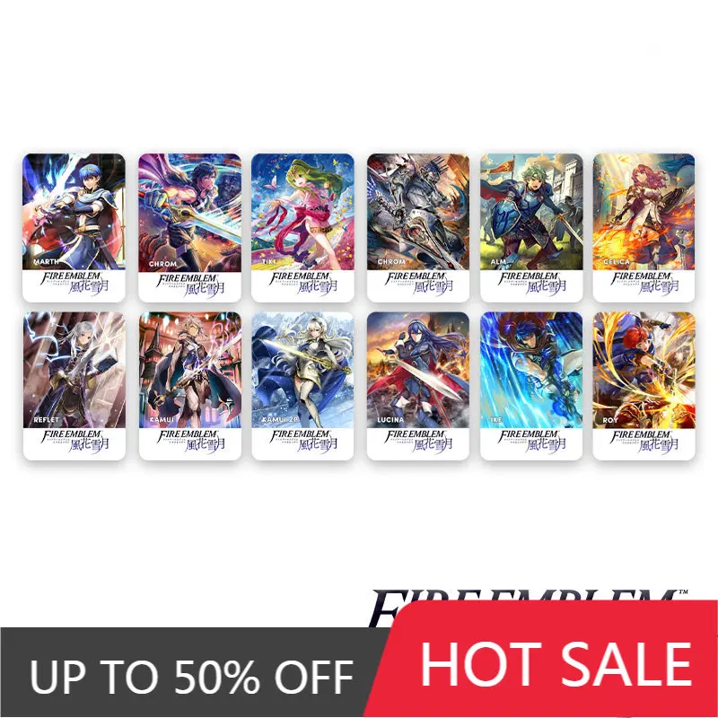 

2023 огненная эмблема Fenghuaxueyue Amiibo карточка NS огненная эмблема беспрецедентная карта связь Универсальный Полный комплект игрушка Подарки для ...