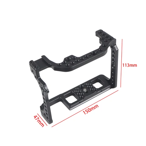 Камера клетка видео фильм Rig стабилизатор для Canon EOS R/R7 полная рамка холодный башмак крепление для волшебной руки микрофон видео светильник