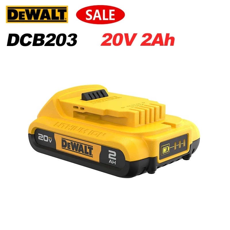 

DEWALT DCB203 Литиевая батарея 20В 2Ач