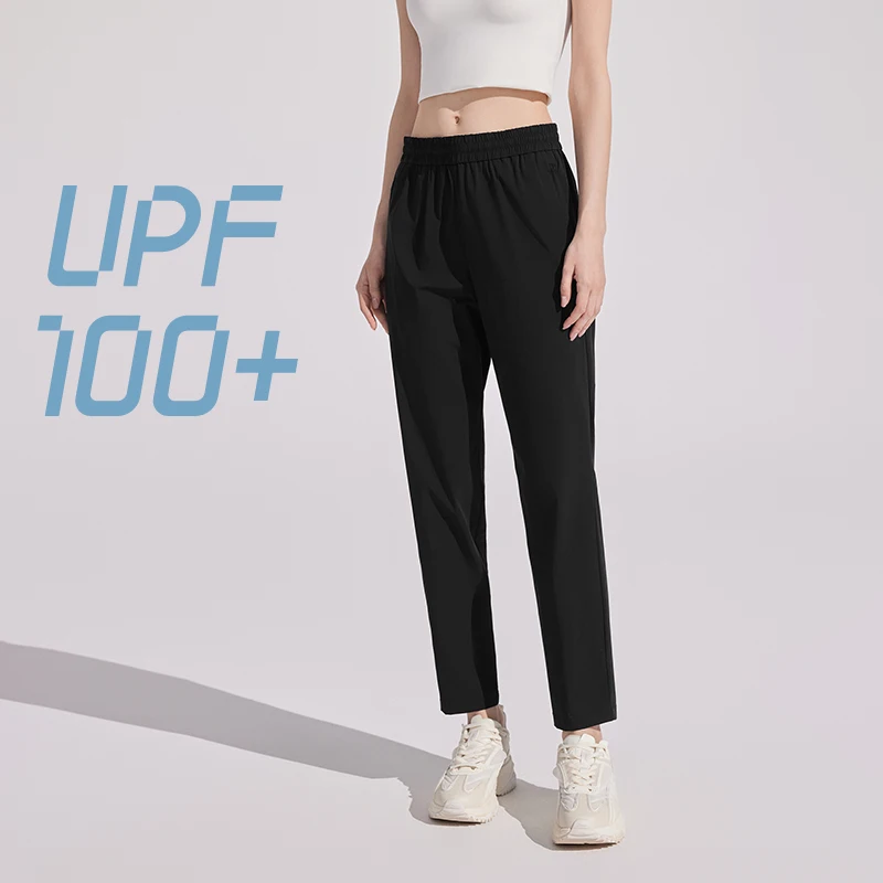 Женские Стрейчевые брюки BOSIDENG с завышенной талией повседневные деловые рабочие