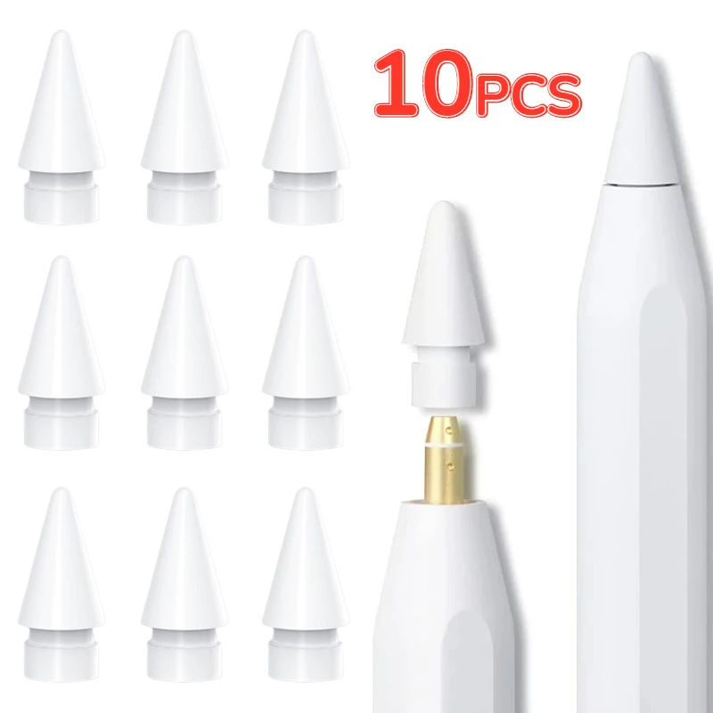 

Наконечники для карандашей Apple Pencil 1-го/2-го поколения, сменные наконечники чувствительности для iPad Pro, Apple Pencil 1/2, запасные наконечники