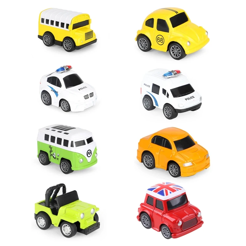 

3.15x2.76x2.09in Novelty Children Pull Back Car Vintage Design Pull Back Car for Play Lawn Games Best Dropship