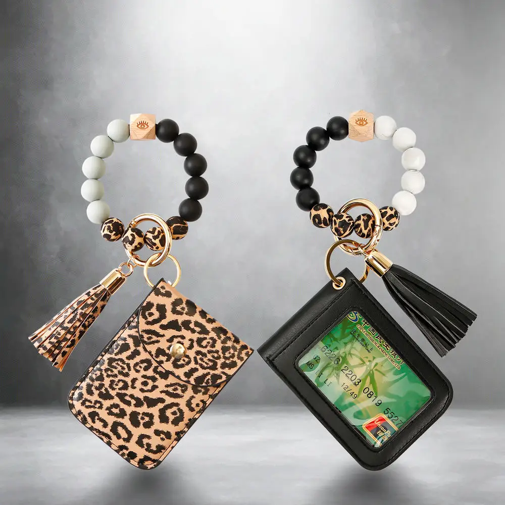 

Разноцветный прочный Кошелек для монет с леопардовым принтом