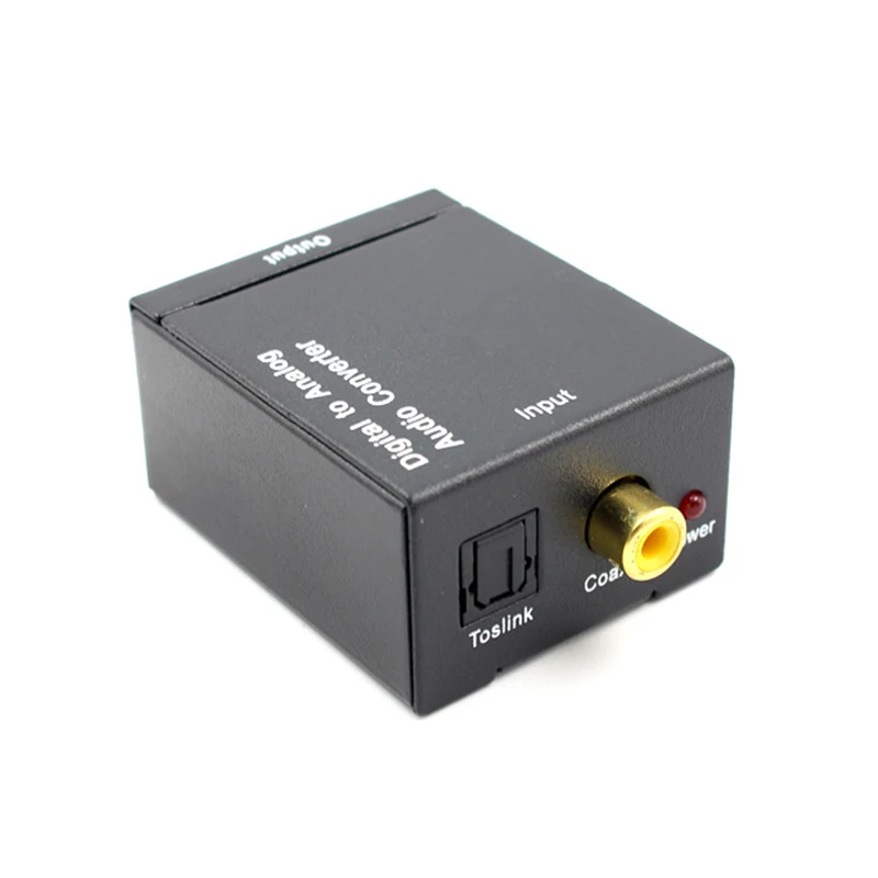 Digital To Analog Audio Converter Support Bluetooth Coaxial Signal To RCA R/L Audio Decoder SPDIF DAC Set