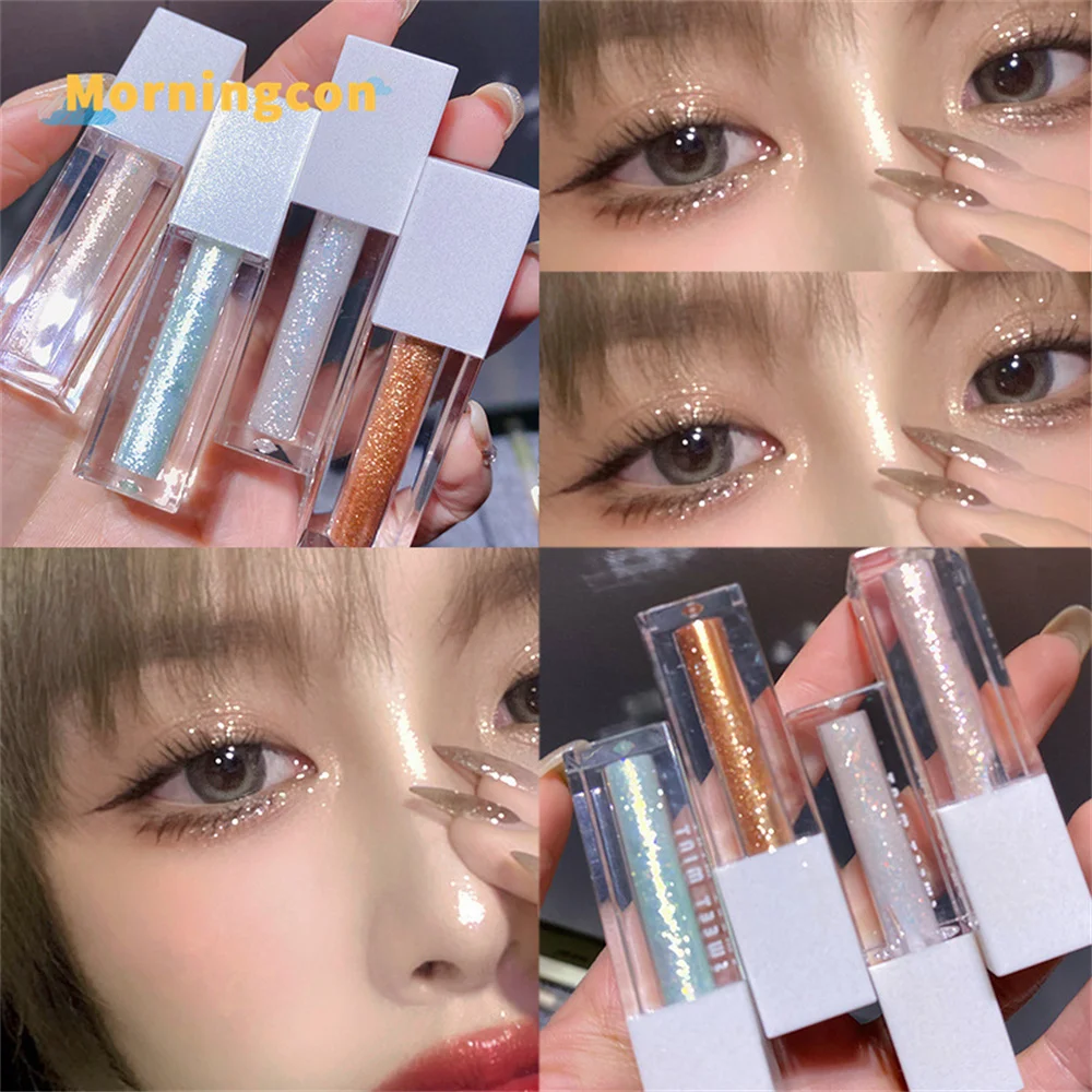 Diamond Shimmer Waterproof Liquid Glitter Eyeliner Eyeshadow Shiny Metallic Eyeliner Pen Eye Beauty Party Makeup images - 6