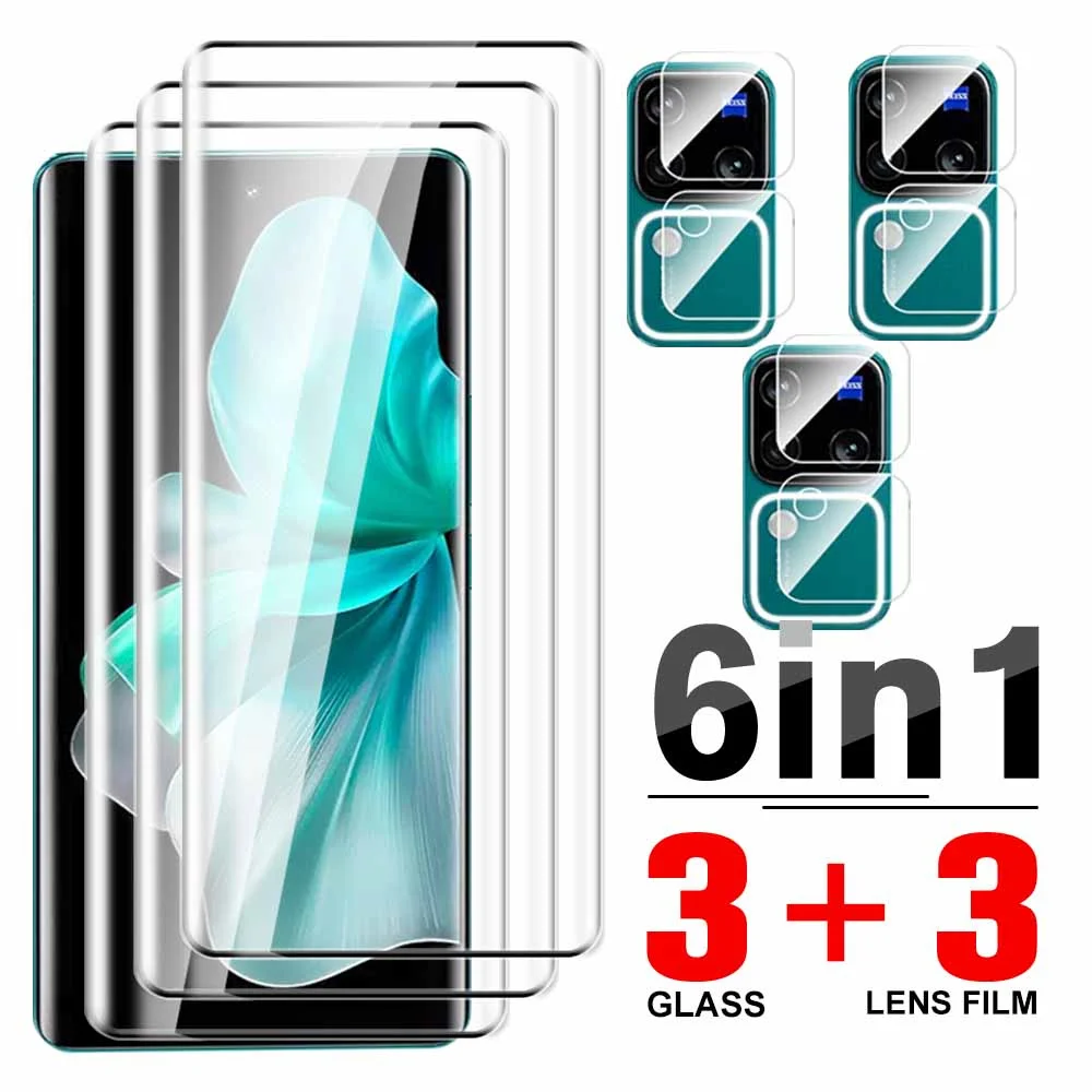 Защитное стекло для объектива камеры 6 в 1 закаленное vivo V30 Pro V 30 30V V30Pro 5G 78 дюйма 2024