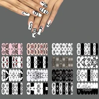snake element 16 tipssheet nail polish nail wraps diy nail accesoire nails sticker designer nail strips
