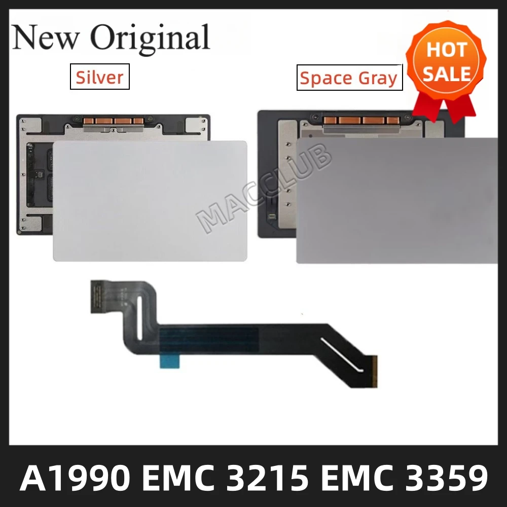 Фото A1990 трекпад тачпад для Macbook Pro Retina 15 дюймов A1990 2018 2019 EMC 3215 EMC 3359 трекпад сенсорный кабель №1