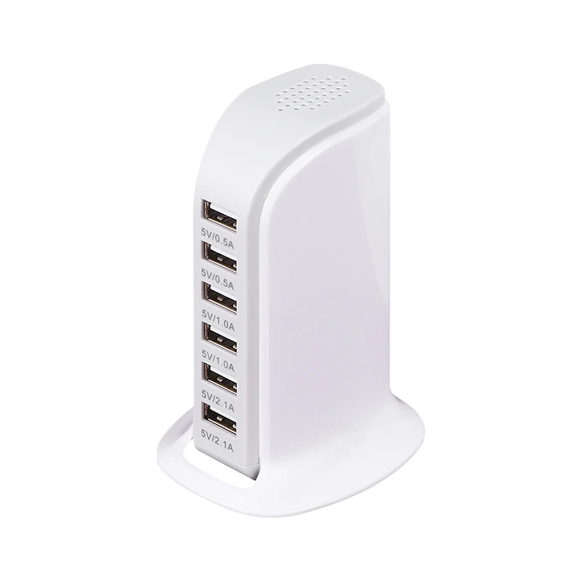 

1 Pc High Efficiency Low Energy Consumption 30W 6A 6 USB Multi Port Phone Rapid Charging Socket