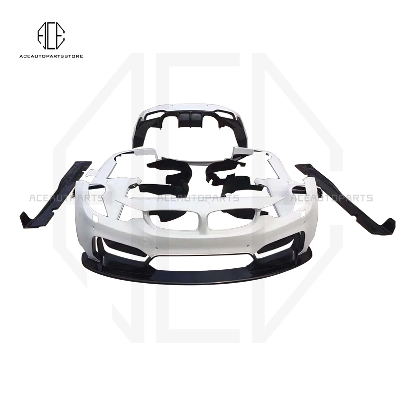 Высококачественный комплект кузова из углеродного волокна для BMW F82 F83 M4 меняющий