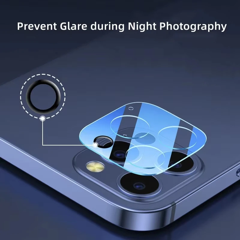 Защитная пленка для объектива камеры iPhone 16 Pro Max 15 14 13 12 11 Plus Закаленное стекло