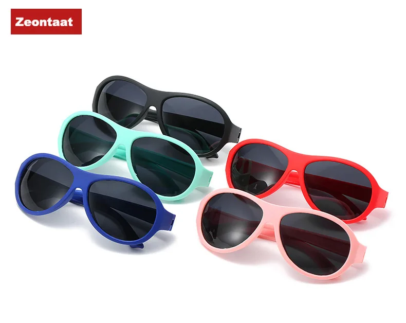 

1-10ages Boy Girl Cute Google Shape Round Polaroid Sunglasses Children Vintage Sun glasses UV Protection Classic Kids Eyewear