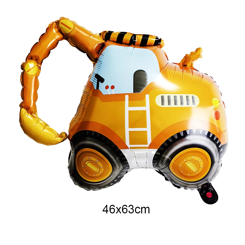 

Детские строительные топперы для кексов