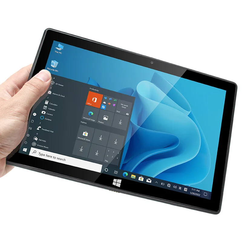 Фото НОВЫЙ UNIWA 10.1-дюймовый сенсорный планшет Winpad BT302 с Windows 11/10, 8 ГБ+512 ГБ, Mini HD-MI, 4000 мАч, 2.4 ГГц/5.8 ГГц WiFi, BT, умный планшет, недорогой. №3