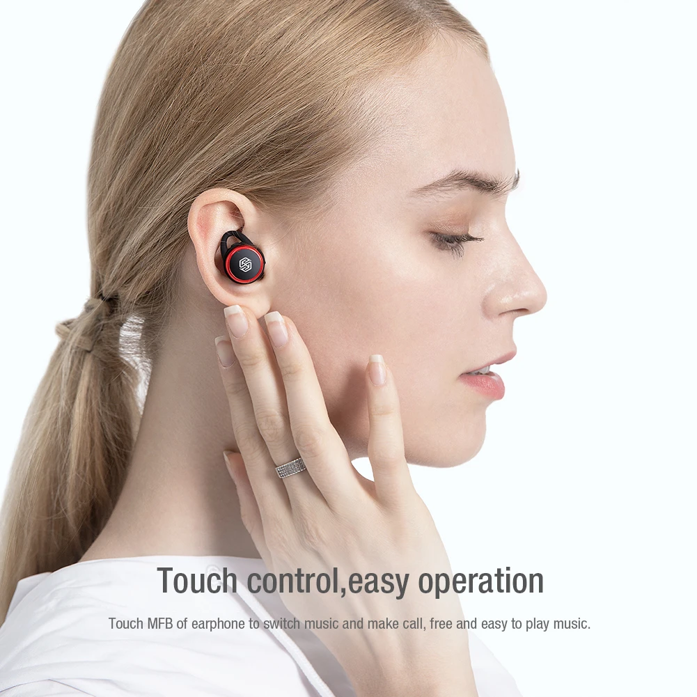 NILLKIN TW004 беспроводные наушники Bluetooth 5 0 TWS с микрофоном CVC шумоподавление Гарнитура