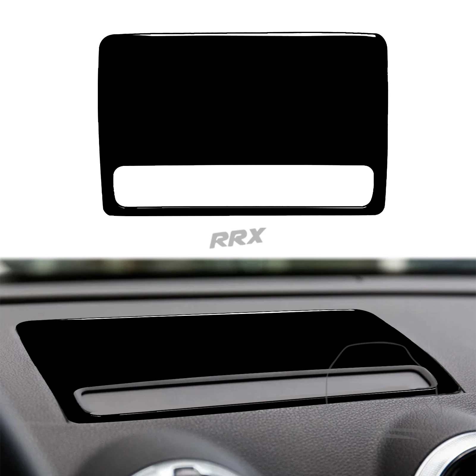 

for Audi A3 2014 2015 2016 2017 2018 2019 Navigation Panel Decoration Cover Trim Sticker Car Interior Accessories ABS