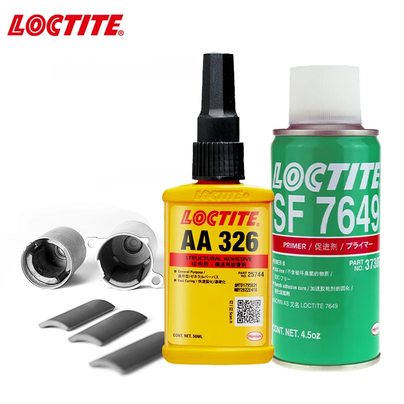 

Loctite 326 structural glue car rearview mirror repair agent magnet motor glass strong quick-drying glue SF7649 accelerator