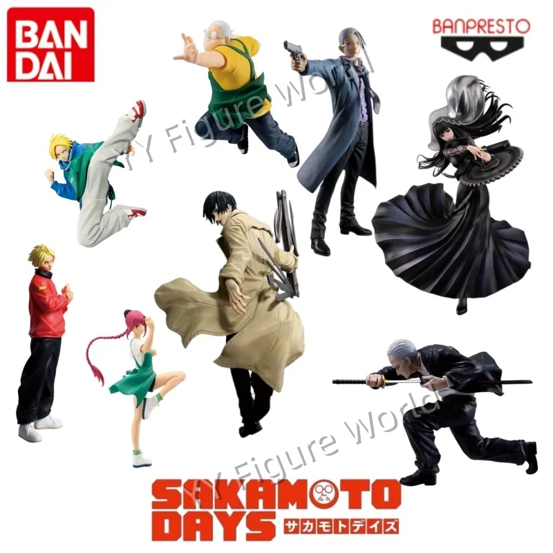 В наличии оригинальные фигурки Bandai Banpresto SAKAMOTO DAYS: Нагумо Ёичи, Осараги Таро, Сакамото Шин, Асакура. Аниме-игрушки. (art.: 3920dc92ead83) - 3920dc92ead83