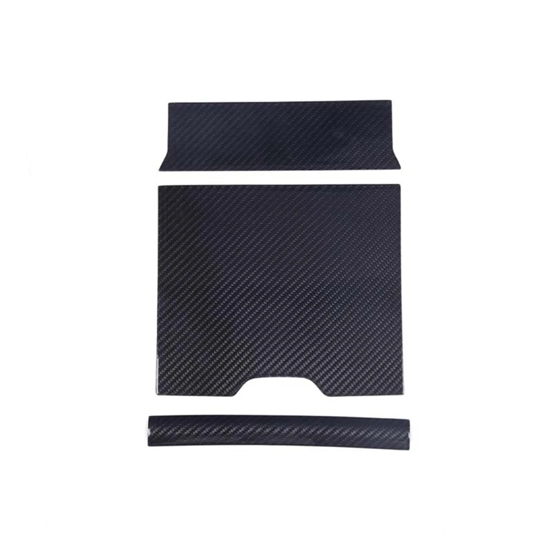 

For Range Rover 2023 Dry Carbon Fiber Car Rear Air Vent Cover Storage Box Panel Trim Stickers Accessories