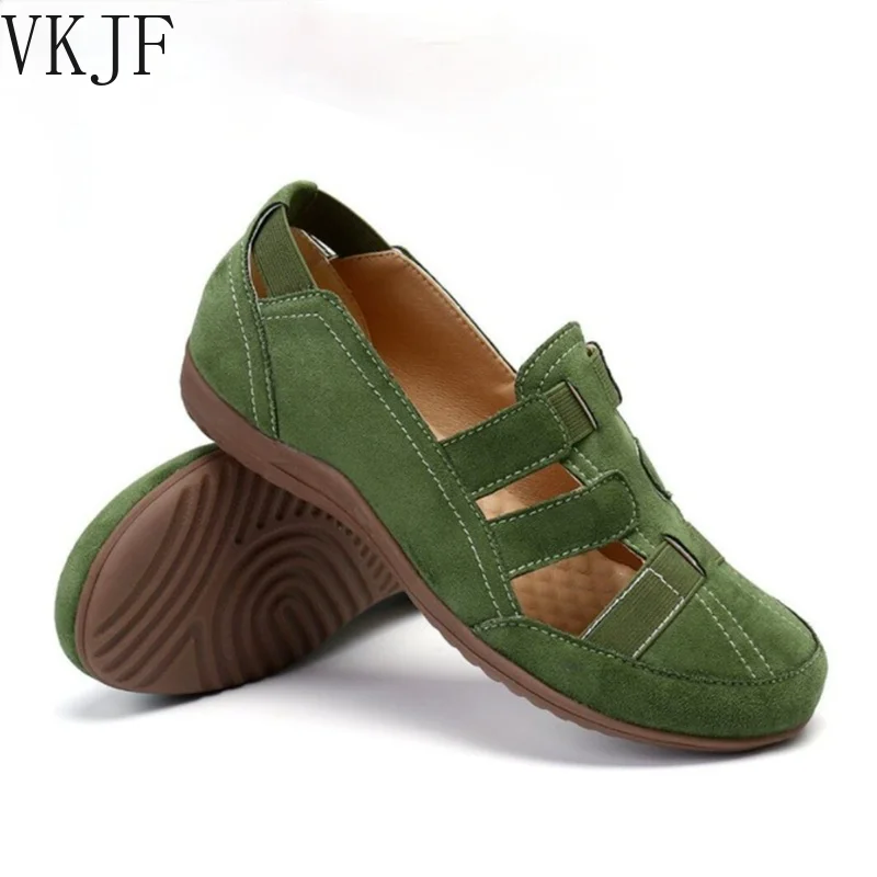 

Gladiator Platform Women's Sandals Summer Fashion New Women Chunky Beach Sandals Outdoor Suede Comfortable Shoes for Woman 2022