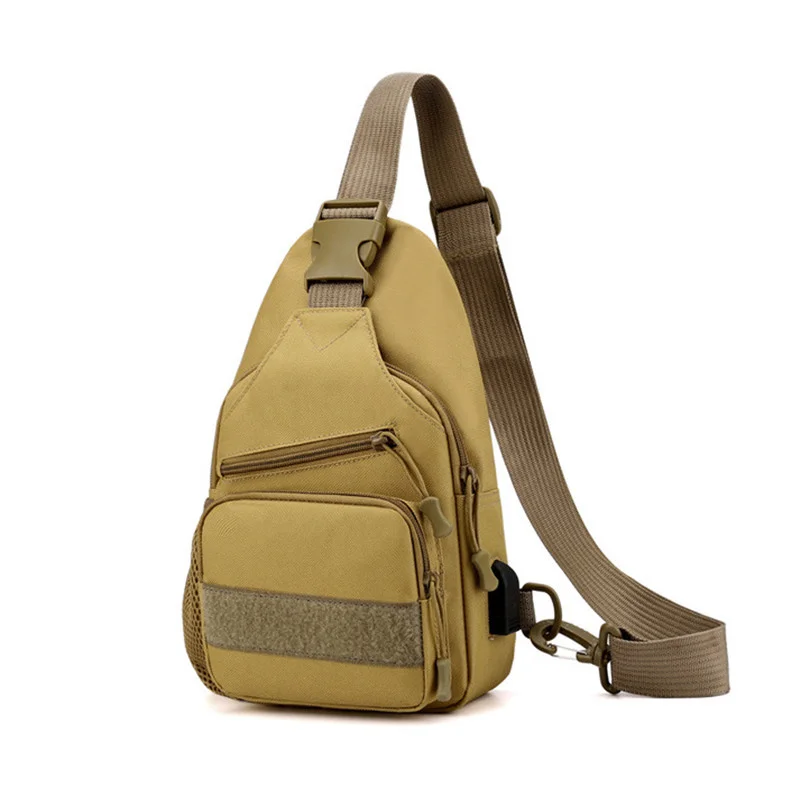 

Многофункциональная нагрудная сумка для мужчин, модная повседневная мужская сумочка через плечо для телефона с USB-зарядкой, Спортивная дорожная слинг-сумка