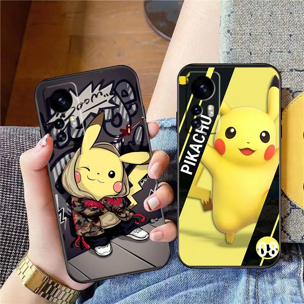 

Funda Case For Xiaomi 5 5S 6 6X 5X 10 9 POCO M5 M4 4G X4 F4 X3 M3 F3 GT NFC 5G PRO A3 MAX 3 2 Case Cute P-Pokemon P-Pikachu