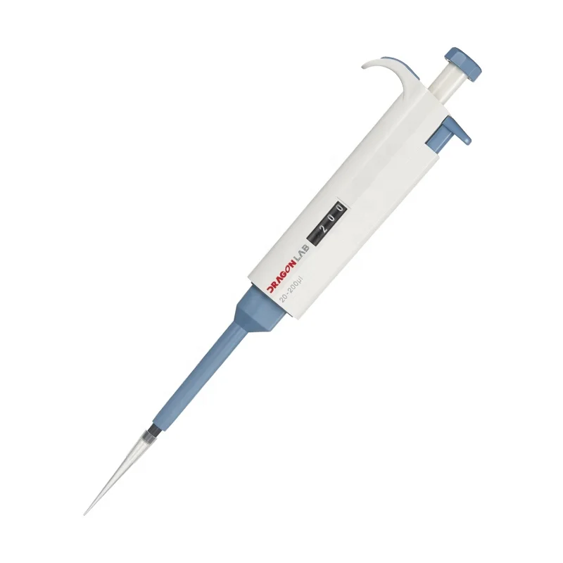 Single Channel Adjustable Volume Micro Pipette Micropipette Lab