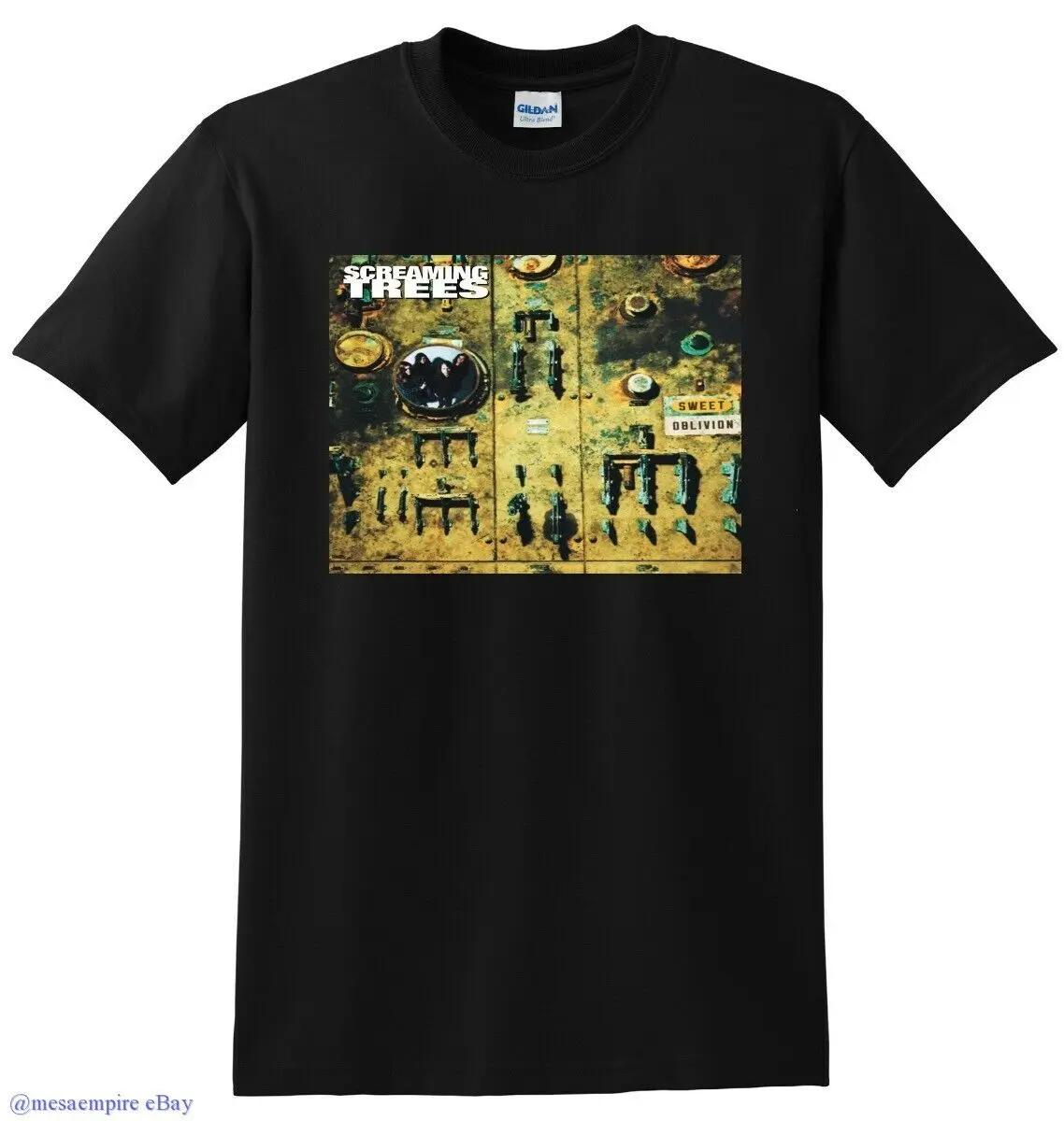 Футболка с изображением кричащих деревьев милое забвение виниловое покрытие cd