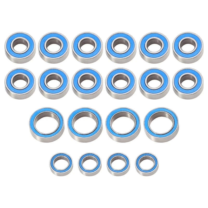 

HOT-20PCS набор резиновых шариковых подшипников для Tamiya TT01 TT-01 TT01E tt5000 TT02B 1/10 аксессуары для радиоуправляемых автомобилей
