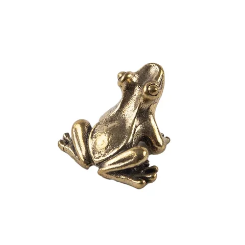 Миниатюрные медные лягушки