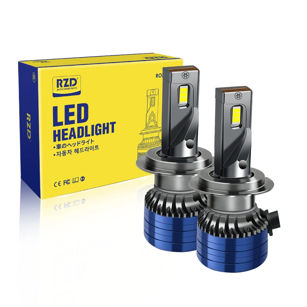 RZD 30000LM Автомобильный светодиодный светильник H7 Светодиодная лампа для фар