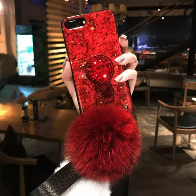 

Gold Sequins Marble Soft TPU Stand For OPPO Reno 6 5 4 SE 2 Z K F Pro Plus Lite Standart 10x Zoom Lanyard Cover