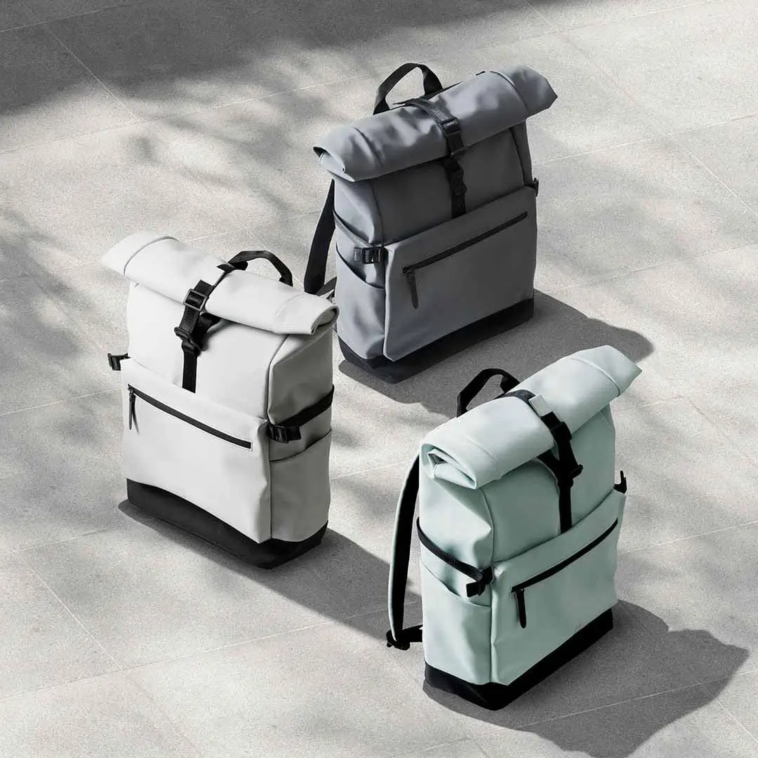Xiaomi Mijia Rolled-edge Camp Повседневная посылка 23L Большая вместительная школьная сумка на