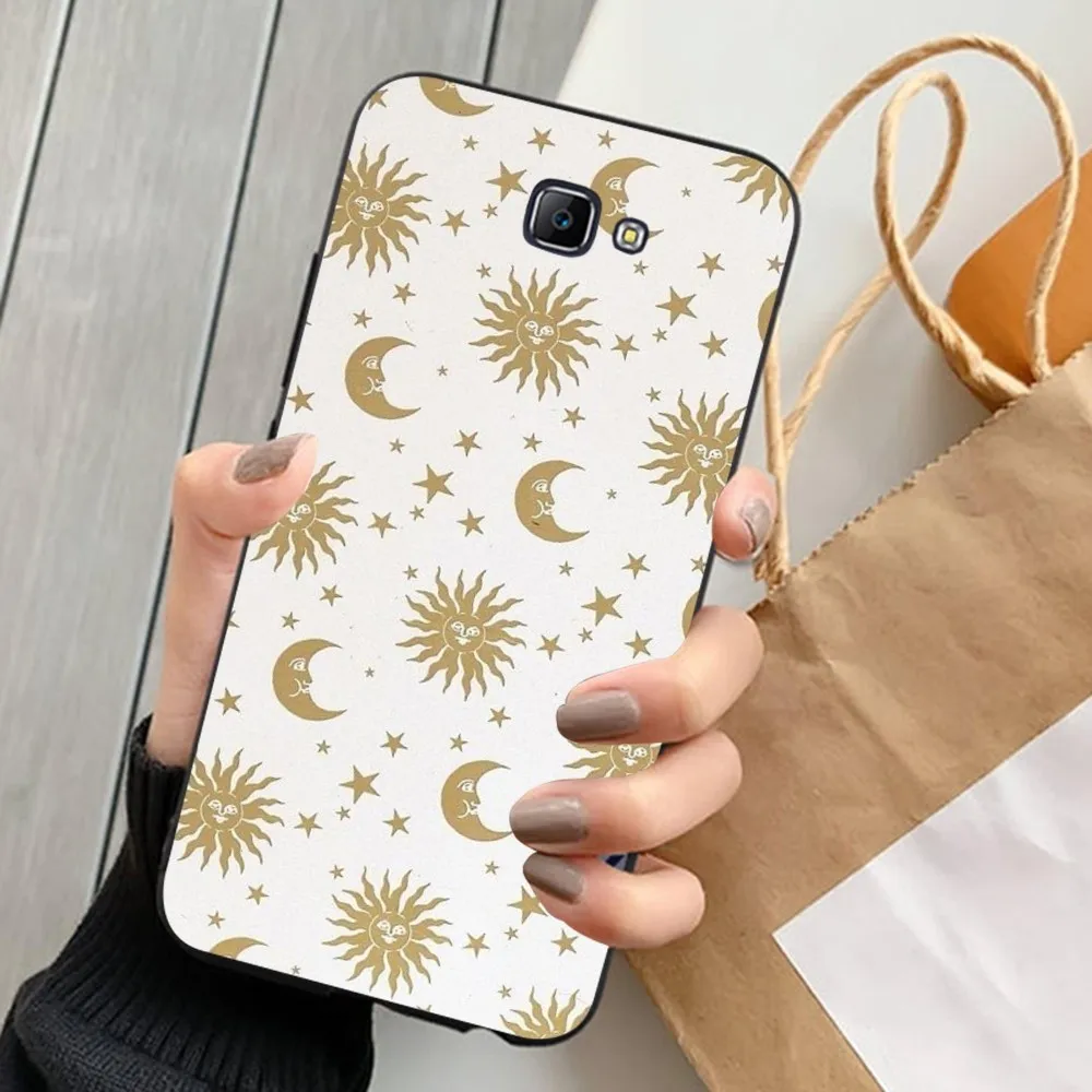 Астрологический чехол Suns Moons с облаками для Samsung J 7 plus 7core J7 neo J6 prime J4 J5 мобильного