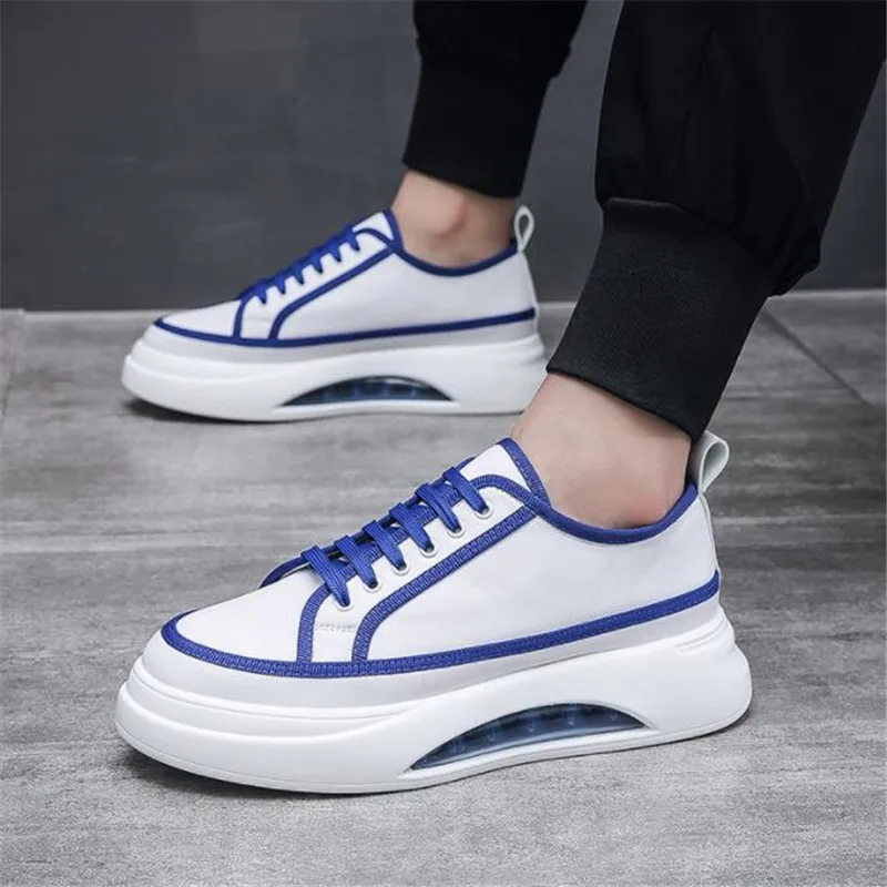 

Size 38 43 Spring and Autumn Fashion Men Casual Sports Shoes Designer Luxury Sneakers Men's Vulcanized Little White Shoes