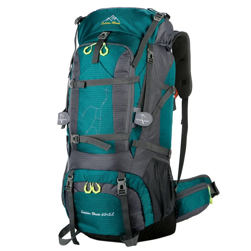 

70L Multi-function Travel Backpacks Breathable Hiking Bags Camping Rucksack Large Capacity Waterproof Mountaineering Backpacks