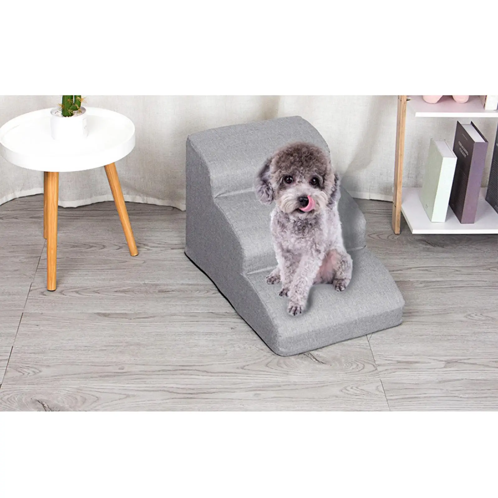 

Мягкая лестница для собак старшего возраста моющаяся рампа для маленьких собак поддерживающая поролоновая Нескользящая лестница для пито...