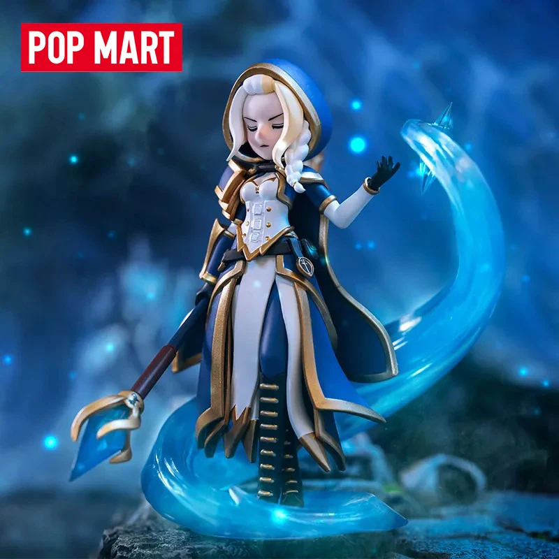 

Классическая серия героев Warcraft, оригинальная таинственная аниме-фигурка Popmart, подарок на день рождения, Caixas Supresas Caja Ciega