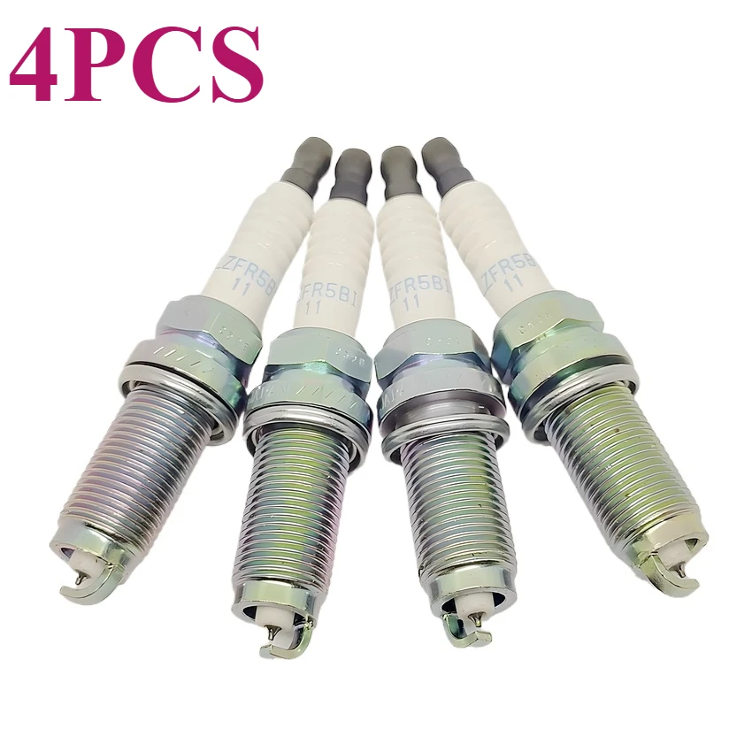 Свеча зажигания Iridium 1822A086 4 шт. подходит для Mitsubishi Colt VI Lancer VIII ASX Attrage Mirage Xpander MN 176628